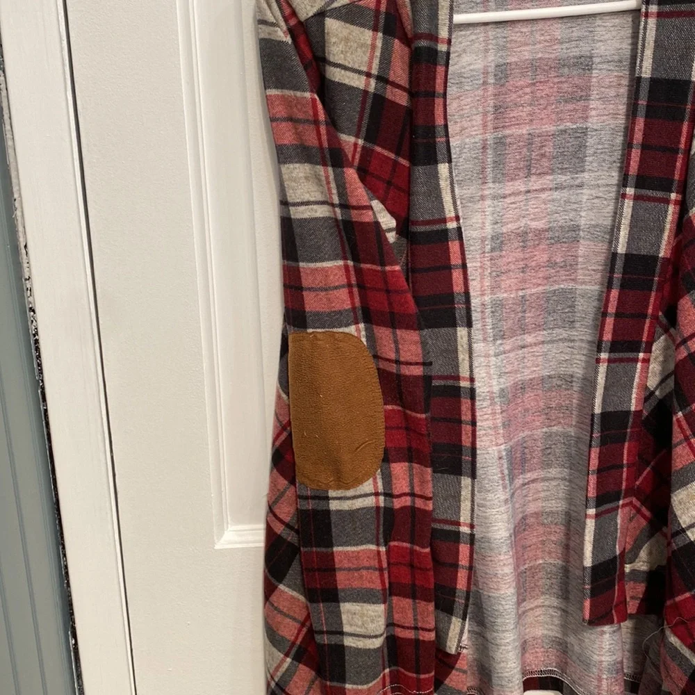 Flannel cardigan - Picture 2 of 3